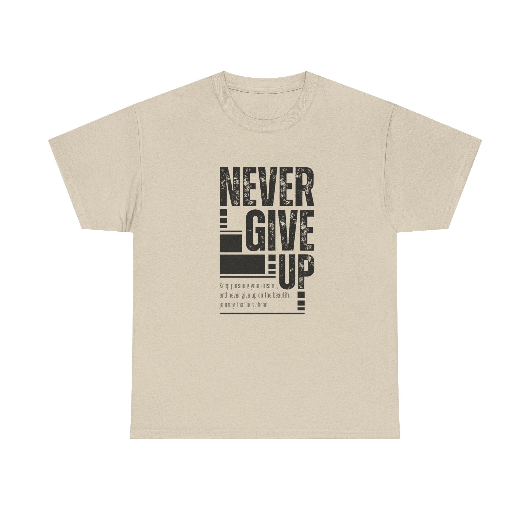 Inspiring Unisex Heavy Cotton Tee | Motivational Shirt, Gift for Students, Encouragement Apparel, Positive Quote Tee, Everyday Wear