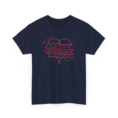 Happy Valentine's Day Tee, Cute Valentine's Gift, Unisex T-Shirt, Valentine's Day Apparel, Fun Love Shirt, Sweetheart Style