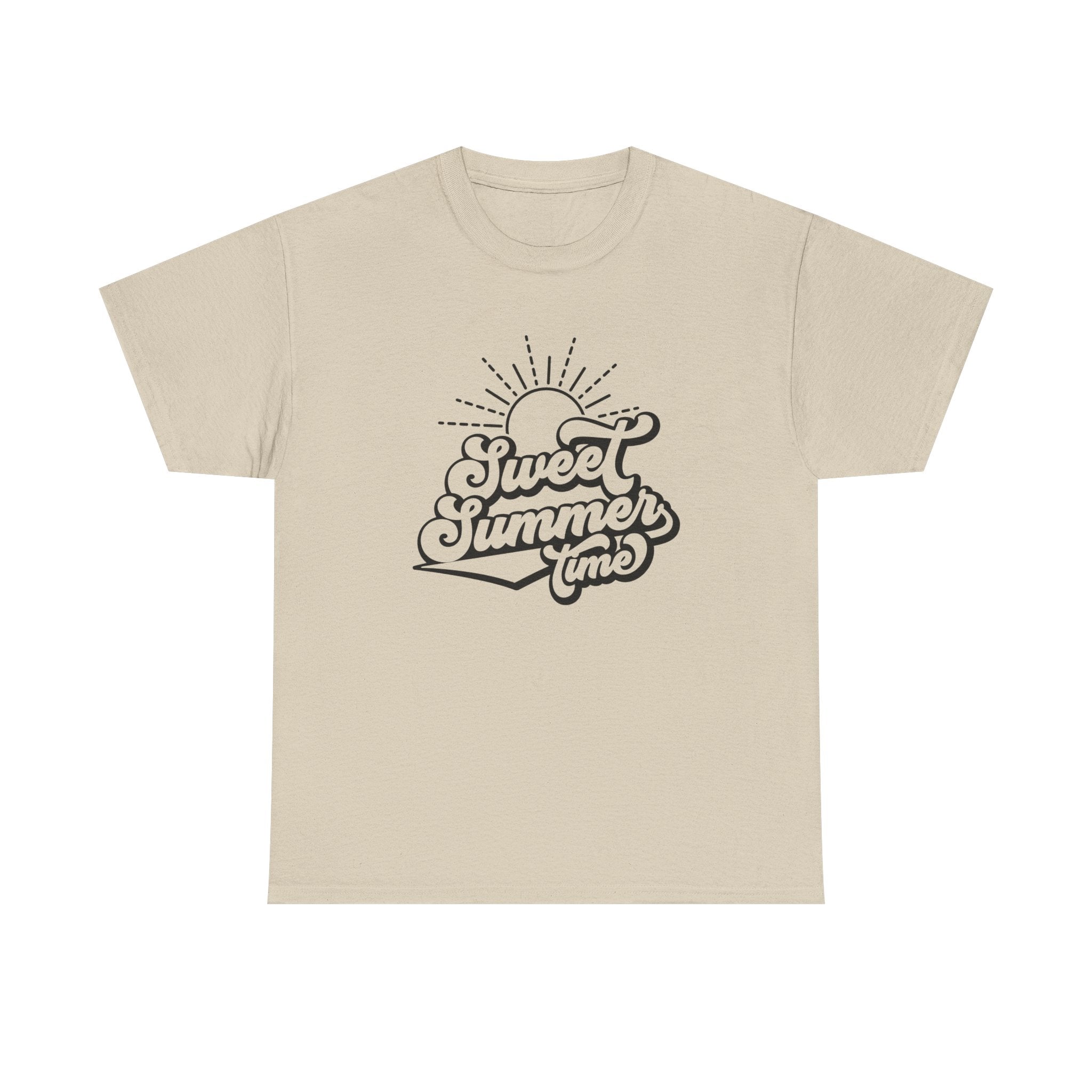 Sweet Summer Vibes Unisex Heavy Cotton Tee, Summer Shirt, Beach Day Tee, Casual Summer Wear, Vintage Summer T-Shirt