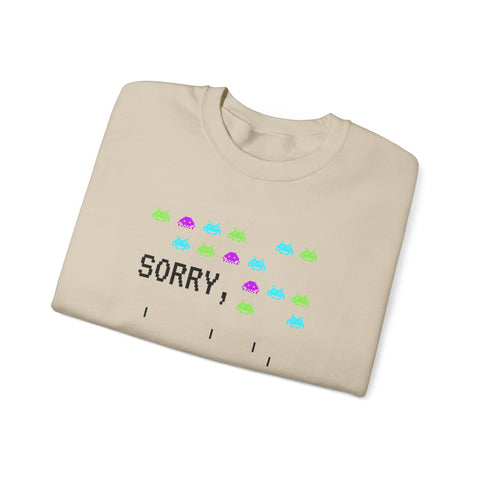 Gaming Humor Sweatshirt, Unisex Crewneck, Video Game Apparel, Casual Wear, Perfect for Gamers