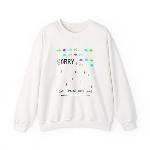 Gaming Humor Sweatshirt, Unisex Crewneck, Video Game Apparel, Casual Wear, Perfect for Gamers