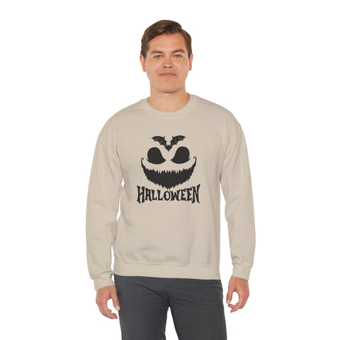 Halloween Spirit Crewneck Sweatshirt - Cozy Unisex Apparel for Fall Celebrations, Trick or Treating, Spooky Season