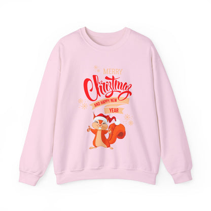 Merry Christmas Crewneck Sweatshirt, Holiday Gift, Unisex Pullover, Winter Fashion, Cozy Sweater for Family, New Year