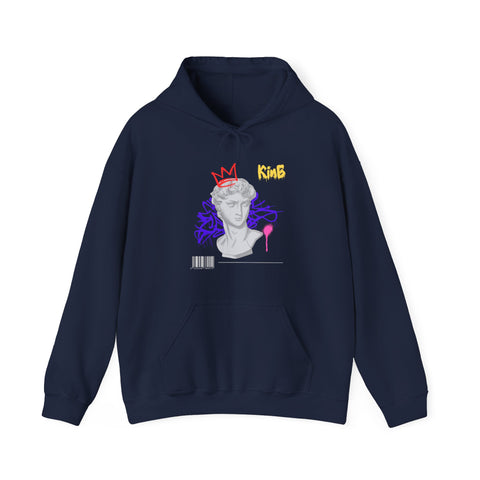 Artistic Hooded Sweatshirt, Unisex Hoodie, Graphic Sweatshirt, Trendy Streetwear