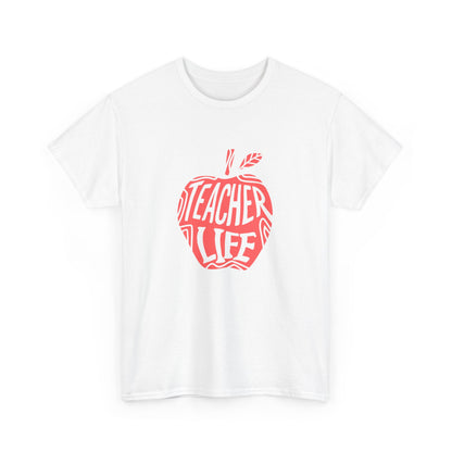 Teacher Life Unisex Tee, Teacher Appreciation Gift, Back to School Shirt, Funny Educational Gifts, Cotton Tshirt