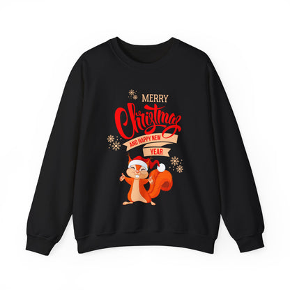 Merry Christmas Crewneck Sweatshirt, Holiday Gift, Unisex Pullover, Winter Fashion, Cozy Sweater for Family, New Year