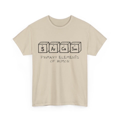 Sarcasm Tee - Unisex Heavy Cotton Tee, Funny Sarcasm Shirt, Humor Apparel, Gift for Friends, Casual Wear, Everyday T-Shirt