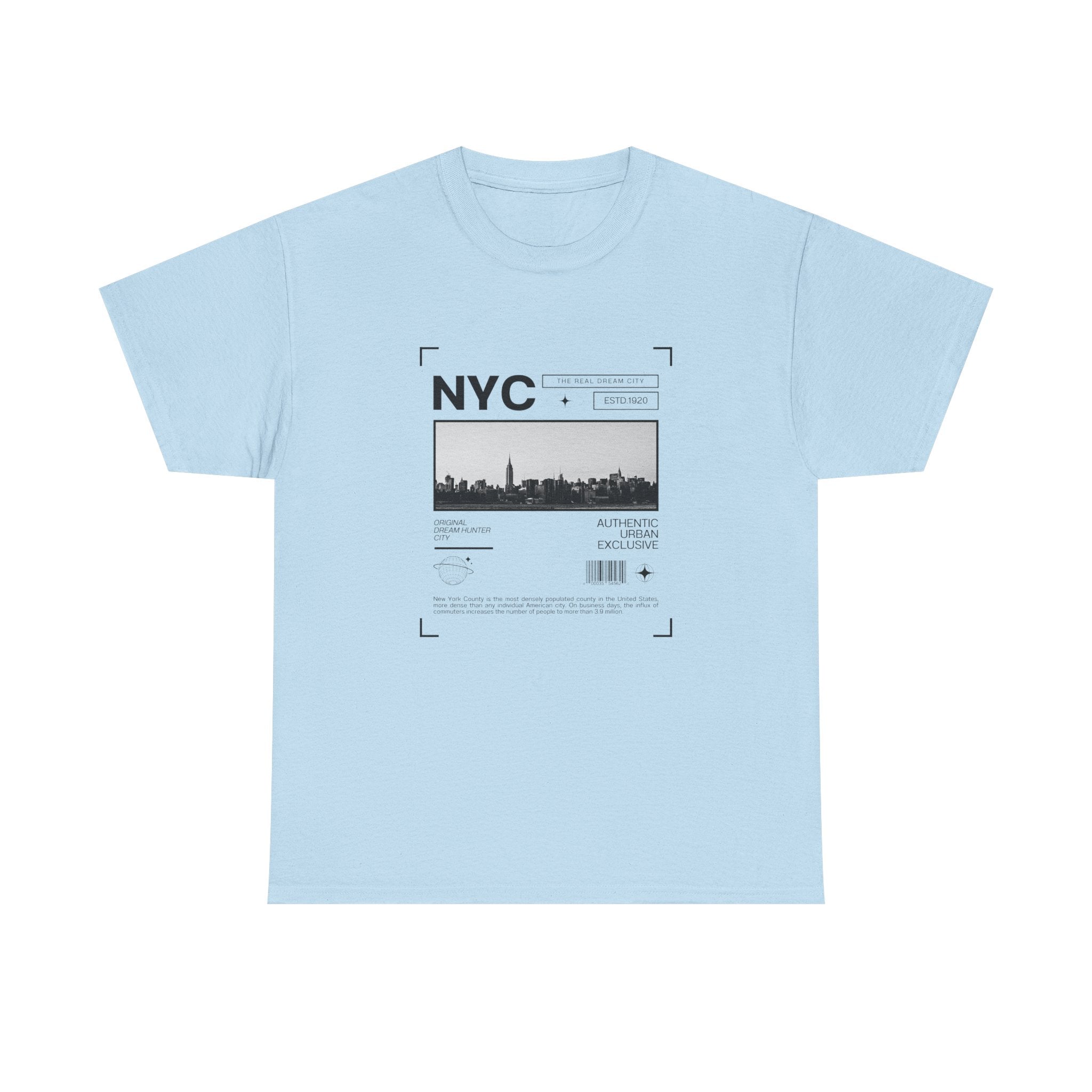 NYC Graphic Tee, Unisex Cotton T-Shirt for City Lovers, Travel Souvenir, Casual Wear, Streetwear Style Fashion