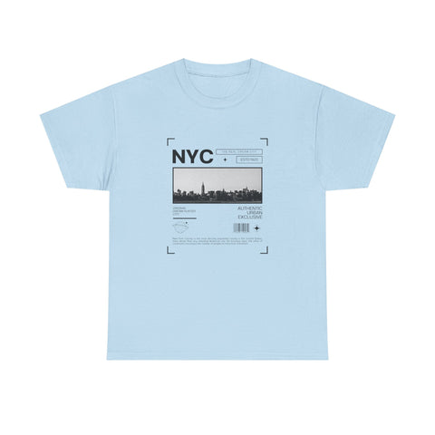 NYC Graphic Tee, Unisex Cotton T-Shirt for City Lovers, Travel Souvenir, Casual Wear, Streetwear Style Fashion