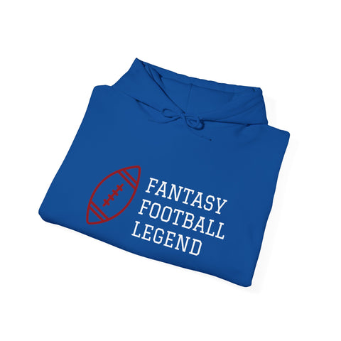 Fantasy Football Legend Hoodie, Unisex Heavy Blend Hooded Sweatshirt for Sports Fans, Gift for Football Lovers, Cozy Athletic Wear