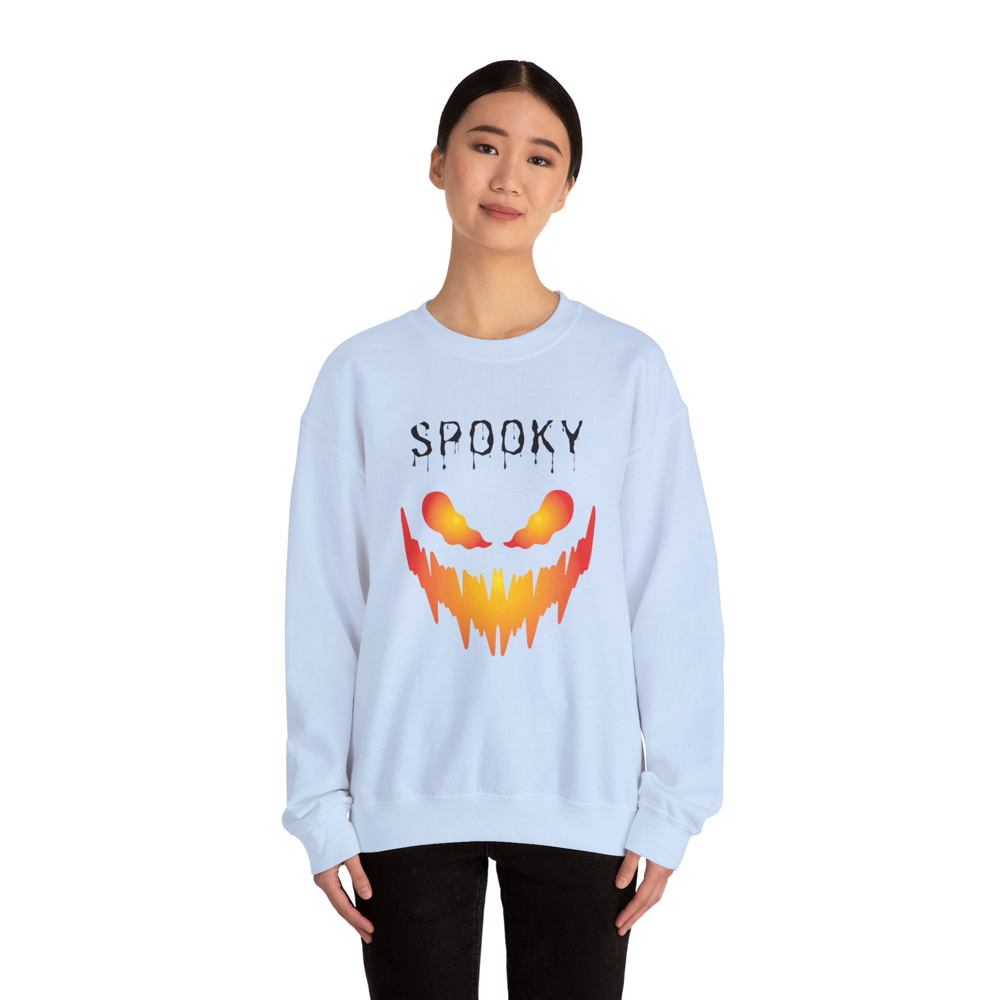 Spooky Vibes Unisex Crewneck Sweatshirt | Halloween, Cozy Fall Style