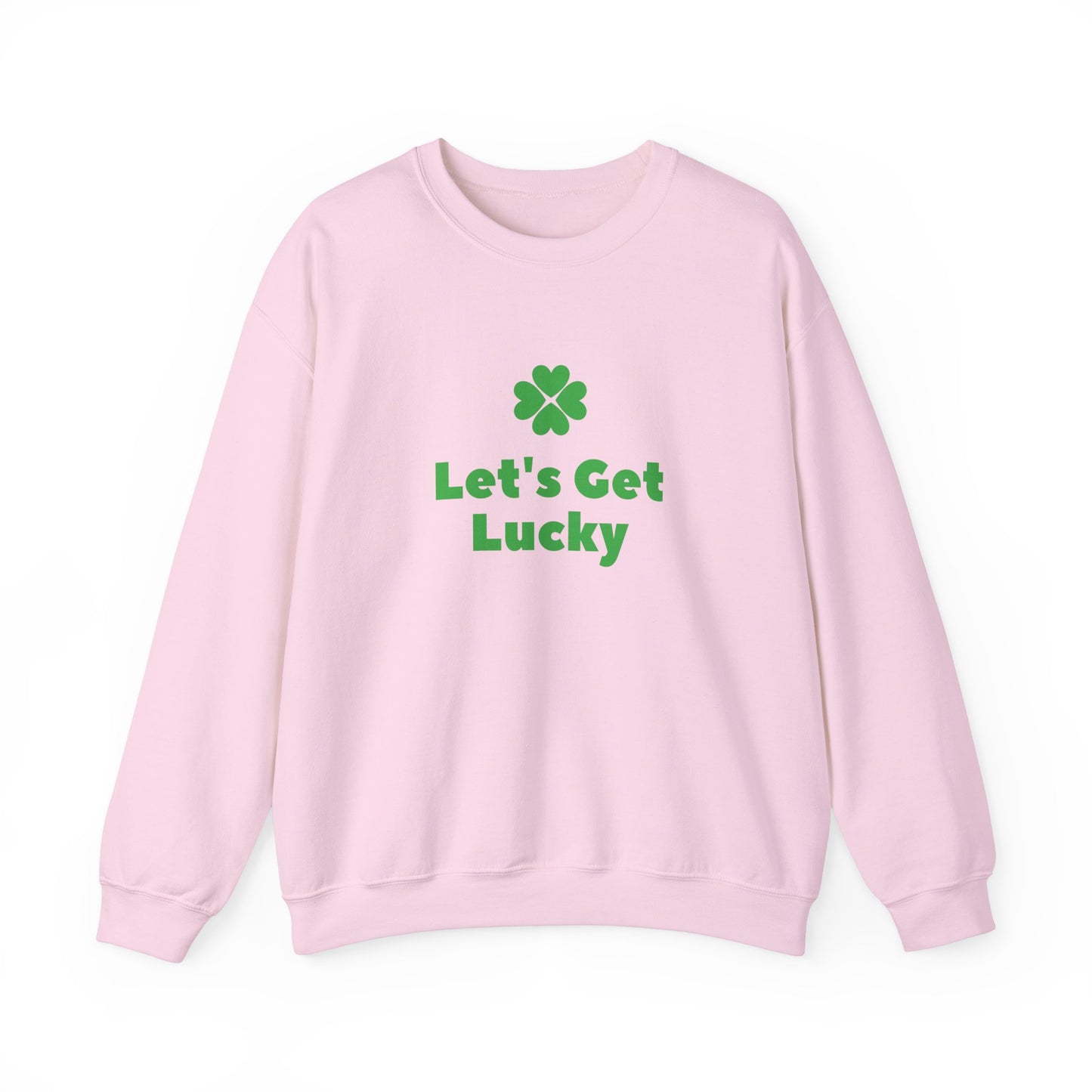 St Patrick's Day Unisex Heavy Blend™ Crewneck Sweatshirt, Let's Get Lucky