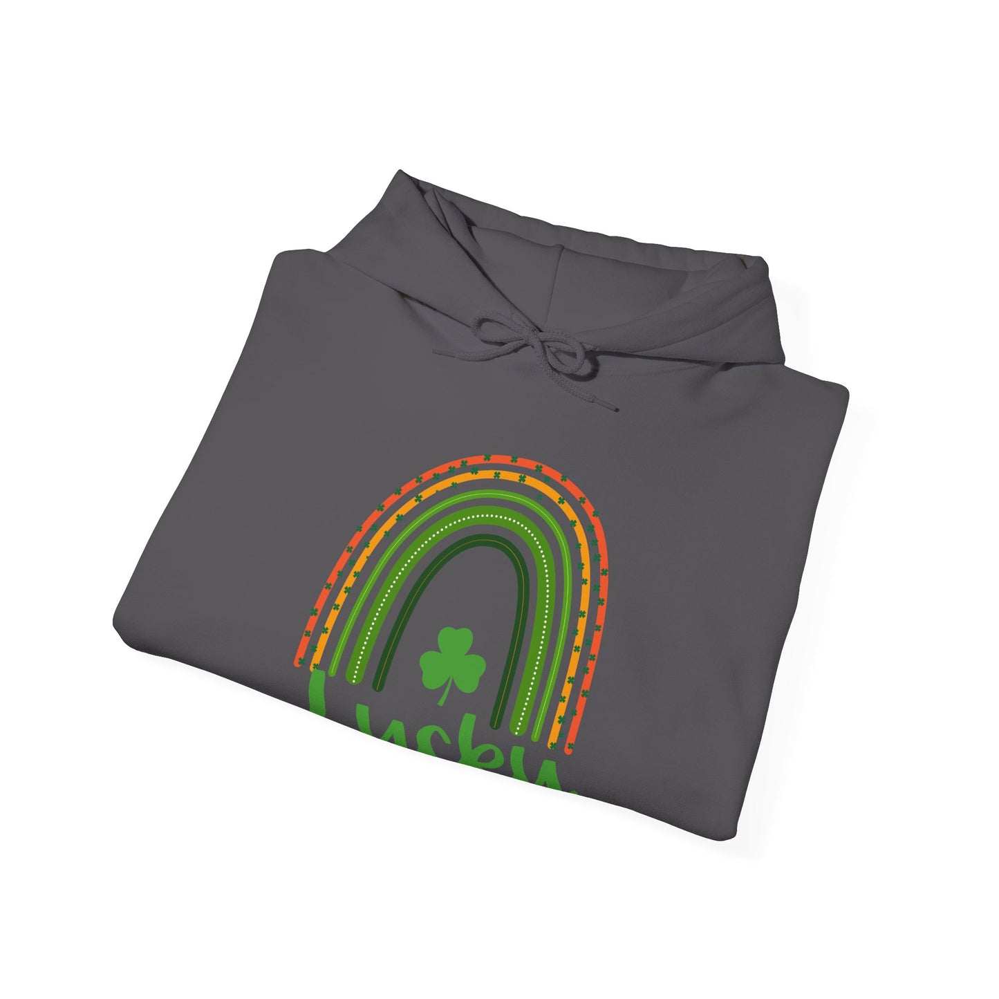 Lucky Rainbow Sweatshirt, Cozy St Patrick's Day Gift, Unisex Hoodie for Spring, Irish Pride Apparel, Comfortable Casual Wear