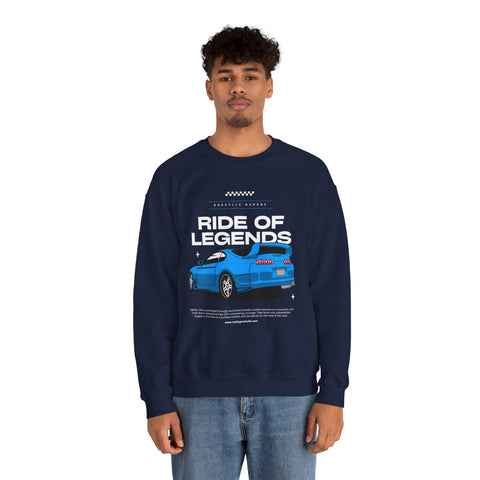 Ride of Legends Unisex Heavy Blend™ Crewneck Sweatshirt, Casual Car Sweatshirt