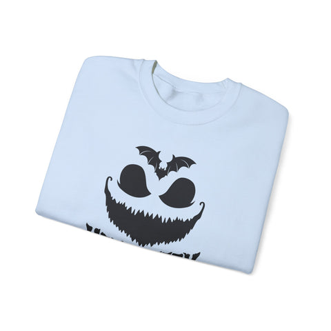 Halloween Spirit Crewneck Sweatshirt - Cozy Unisex Apparel for Fall Celebrations, Trick or Treating, Spooky Season