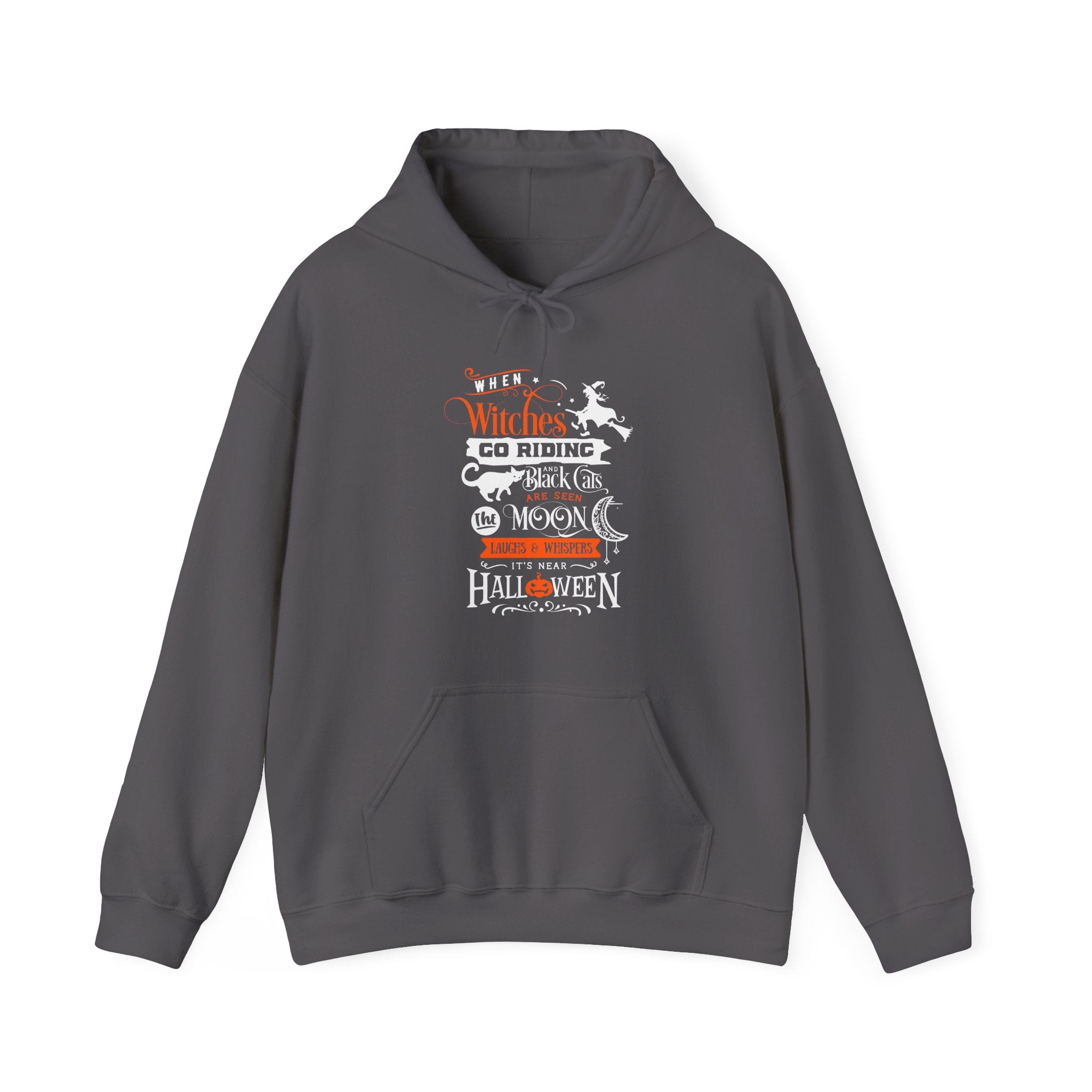 Halloween Witches Hoodie: Cozy Sweatshirt, Spooky Nightwear, Pumpkin Patch Outfit, Fall Celebration Gift, Witchy Style