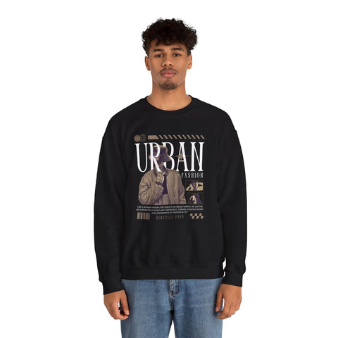 Crewneck Sweatshirt, Cozy Unisex Pullover, Streetwear Style