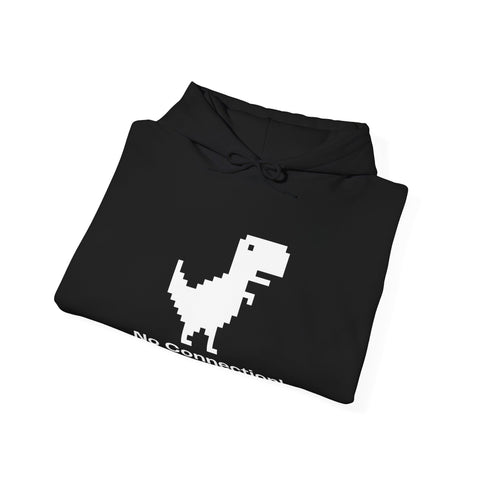Dinosaurs & Connectivity Sweatshirt, Unisex Hoodie, Funny Graphic Hoodie, Gamer Gift, Internet Humor Fashion, Cozy and Fun