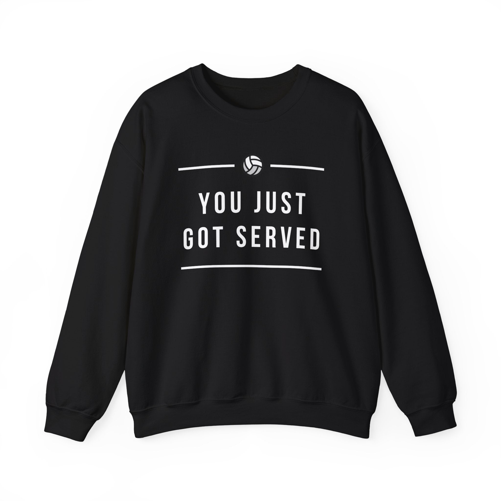 Volleyball Crewneck Sweatshirt - Perfect for Athletes, Sports Fans, Casual Wear, Game Day Apparel