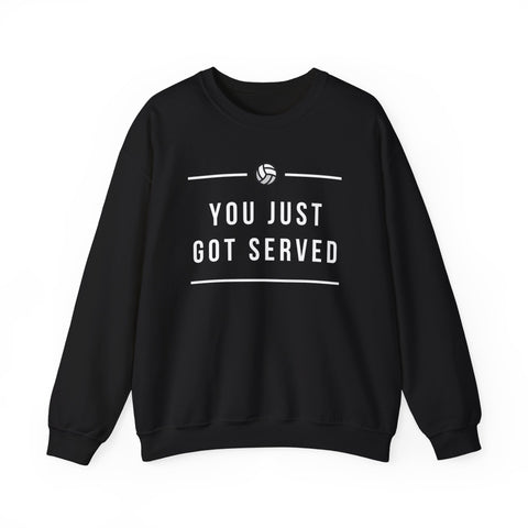 Volleyball Crewneck Sweatshirt - Perfect for Athletes, Sports Fans, Casual Wear, Game Day Apparel