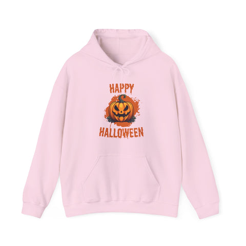 Halloween Pumpkin Hoodie, Fall Sweatshirt, Unisex Cozy Pullover for Halloween, Trick or Treat Gift, Spooky Season Apparel