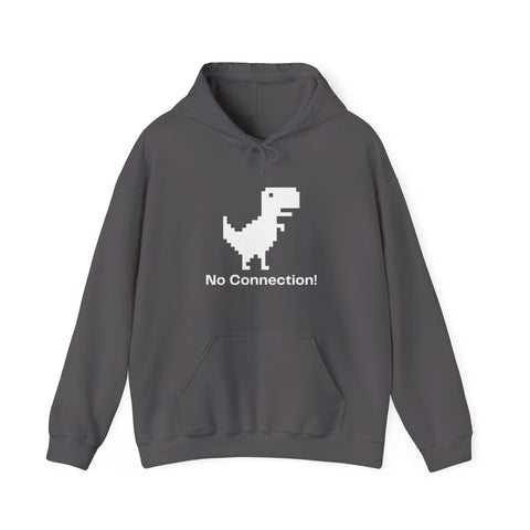 Dinosaurs & Connectivity Sweatshirt, Unisex Hoodie, Funny Graphic Hoodie, Gamer Gift, Internet Humor Fashion, Cozy and Fun