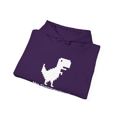 Dinosaurs & Connectivity Sweatshirt, Unisex Hoodie, Funny Graphic Hoodie, Gamer Gift, Internet Humor Fashion, Cozy and Fun