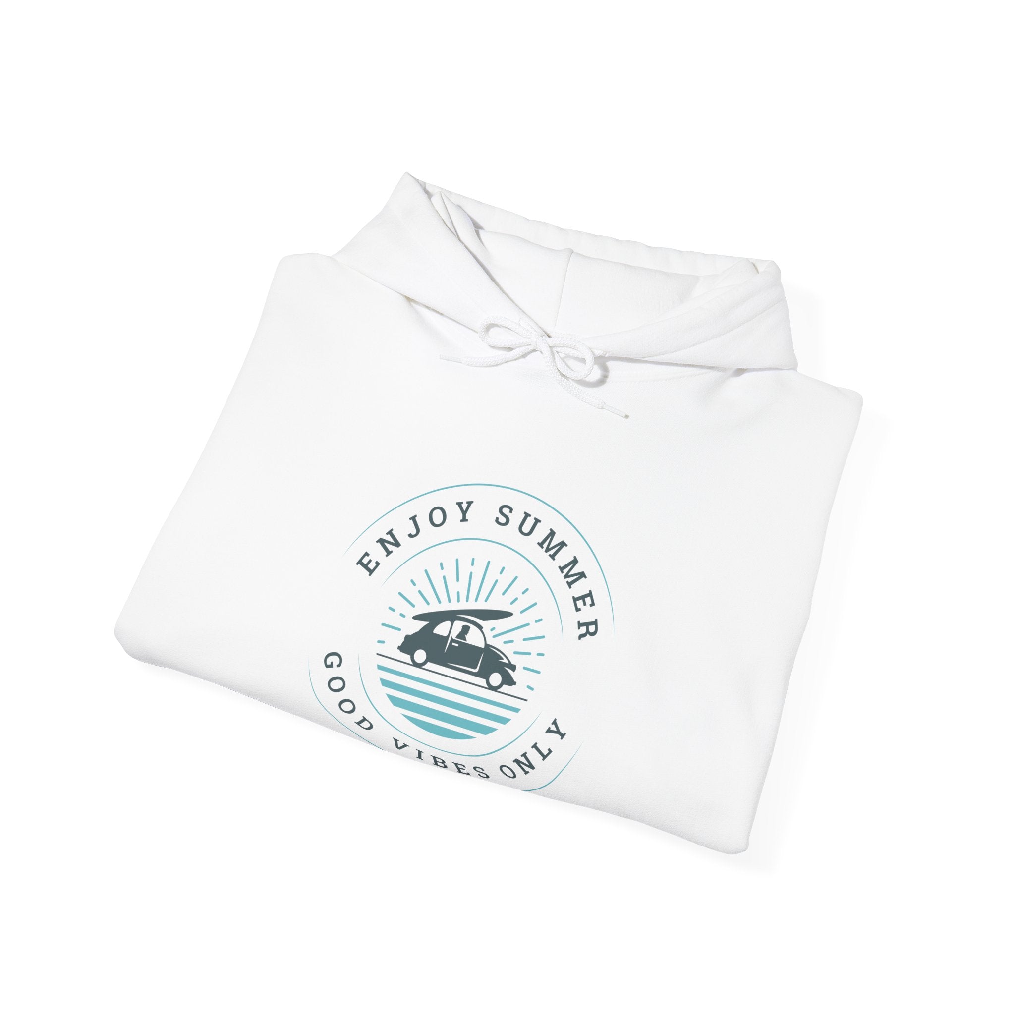 Enjoy Summer Hoodie - Unisex Heavy Blend™ Sweatshirt, Summer Vibes, Beachwear, Gift for Friends, Relaxed Fit