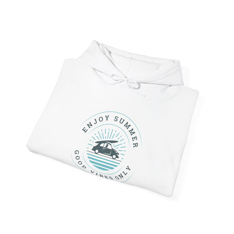 Enjoy Summer Hoodie - Unisex Heavy Blend™ Sweatshirt, Summer Vibes, Beachwear, Gift for Friends, Relaxed Fit