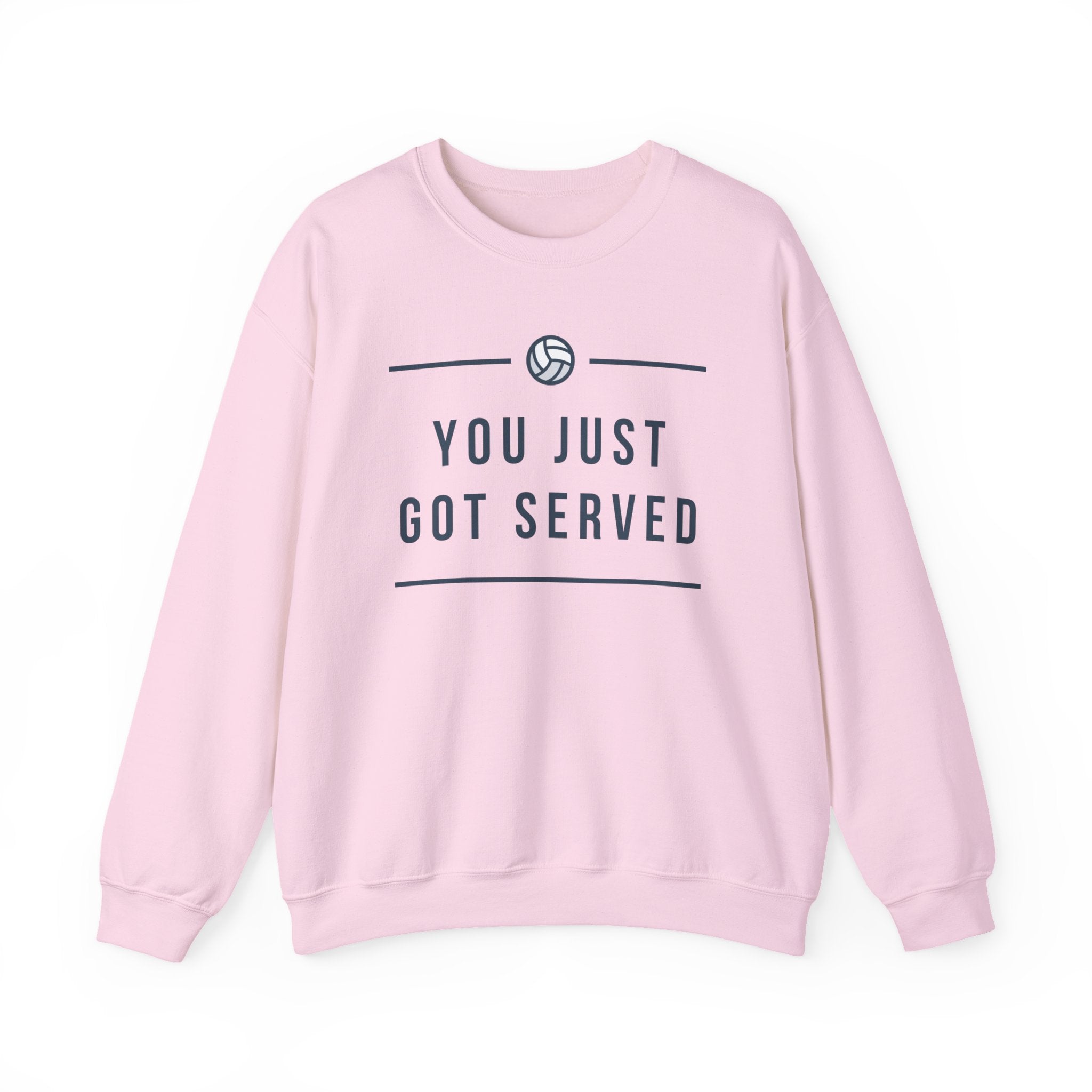 Volleyball Crewneck Sweatshirt - Perfect for Athletes, Sports Fans, Casual Wear, Game Day Apparel