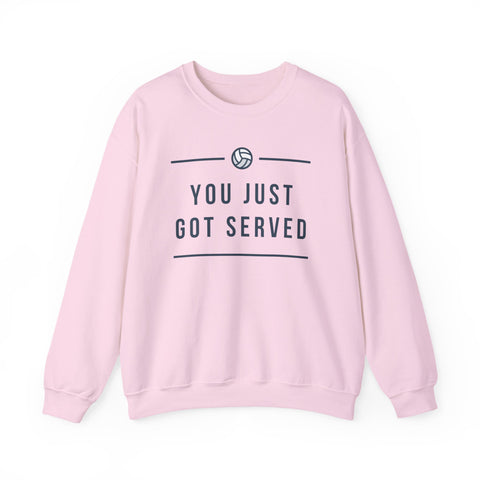 Volleyball Crewneck Sweatshirt - Perfect for Athletes, Sports Fans, Casual Wear, Game Day Apparel