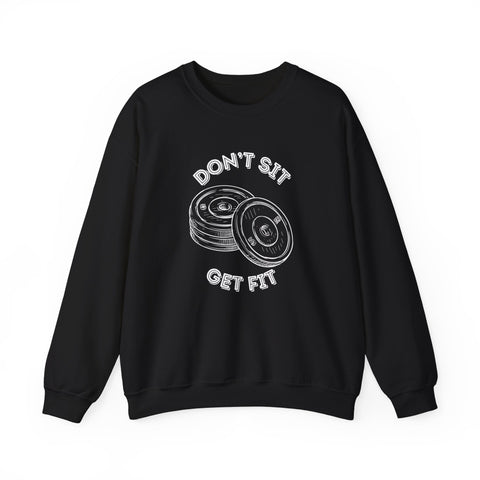 Fitness Motivation Crewneck Sweatshirt, Workout Apparel, Gym Sweatshirt, Gift for Fitness Lovers, Motivational Clothing, Cozy Fitness