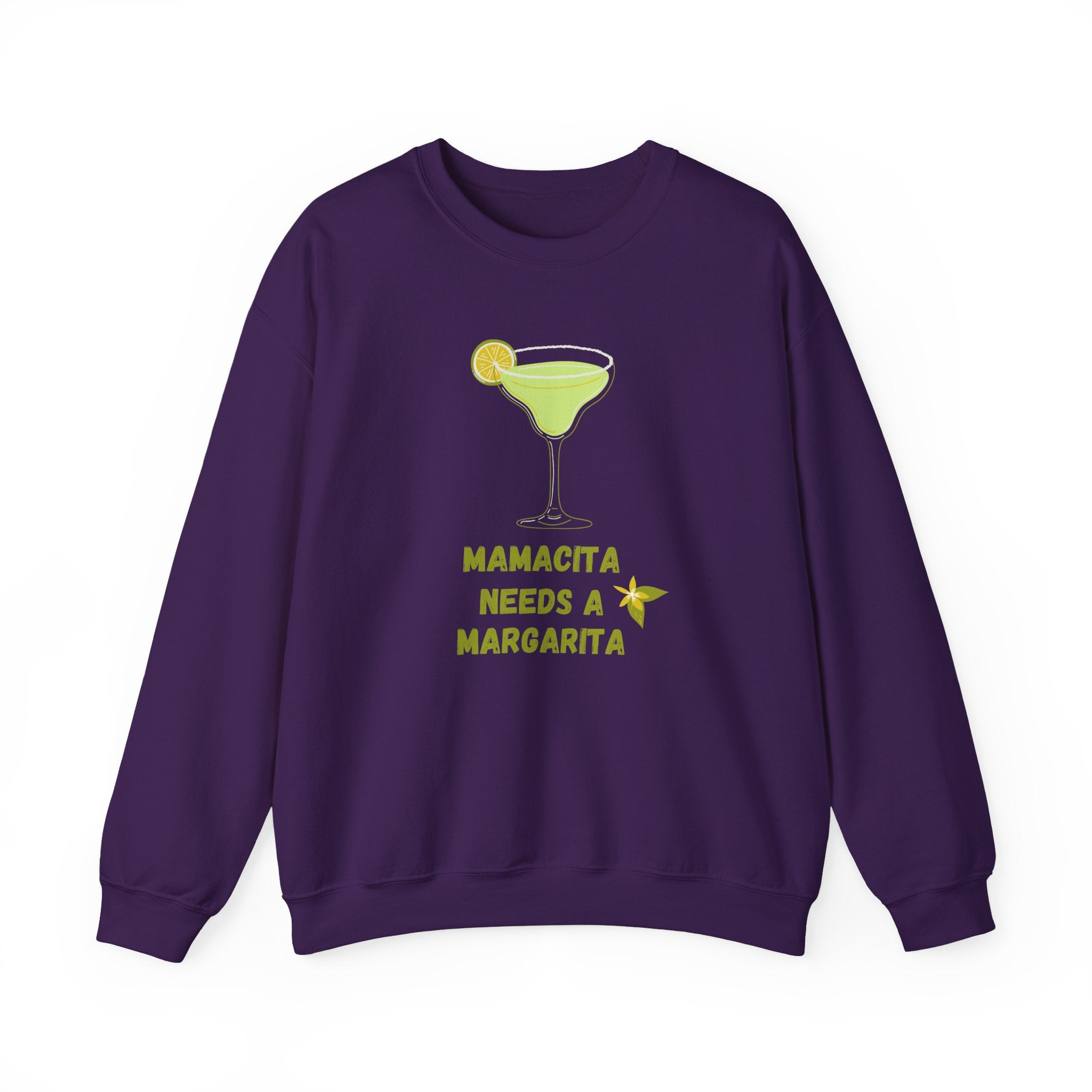 Margarita-Themed Sweatshirt, Cozy Gift for Party Lovers, Perfect for Birthdays, Casual Wear, Fun Night Out, Unisex Heavy Blend™