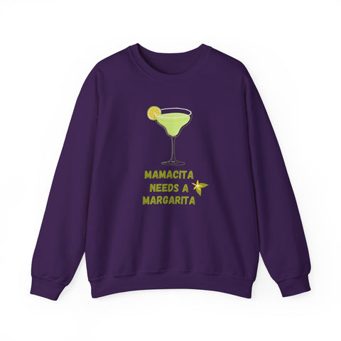 Margarita-Themed Sweatshirt, Cozy Gift for Party Lovers, Perfect for Birthdays, Casual Wear, Fun Night Out, Unisex Heavy Blend™