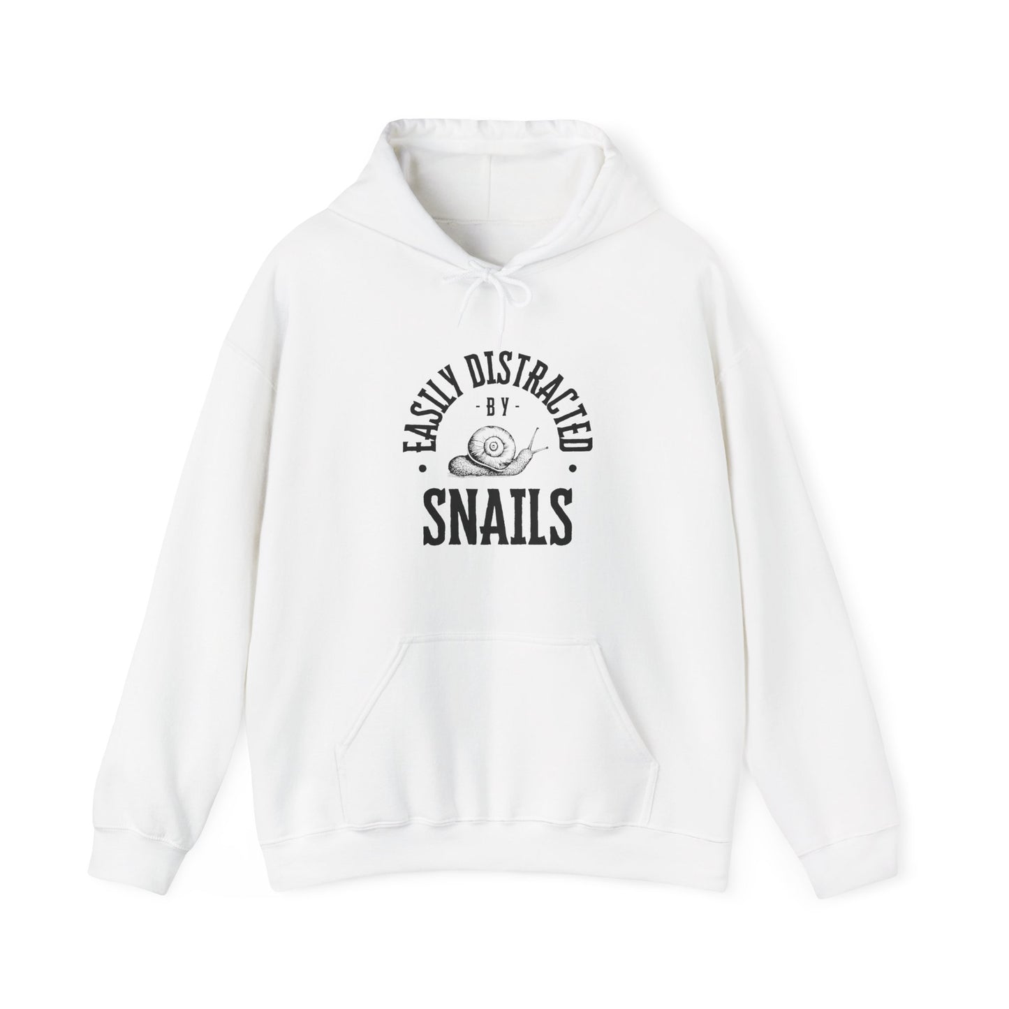 Snail Lover Hoodie, Cute Animal Sweatshirt, Funny Gift for Nature Enthusiasts, Cozy Unisex Hooded Sweatshirt, Birthday Gift