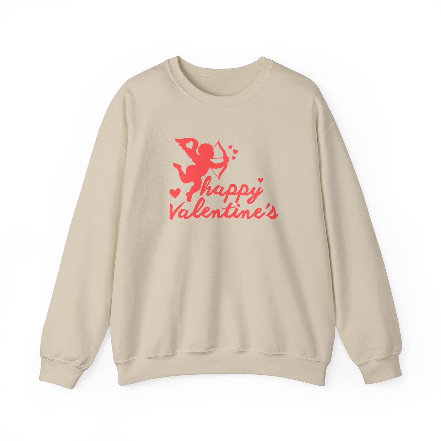 Valentine's Day Cupid Sweatshirt, Cozy Unisex Crewneck, Love Gift, Romantic Apparel, Cute and Comfy Valentine's Wear