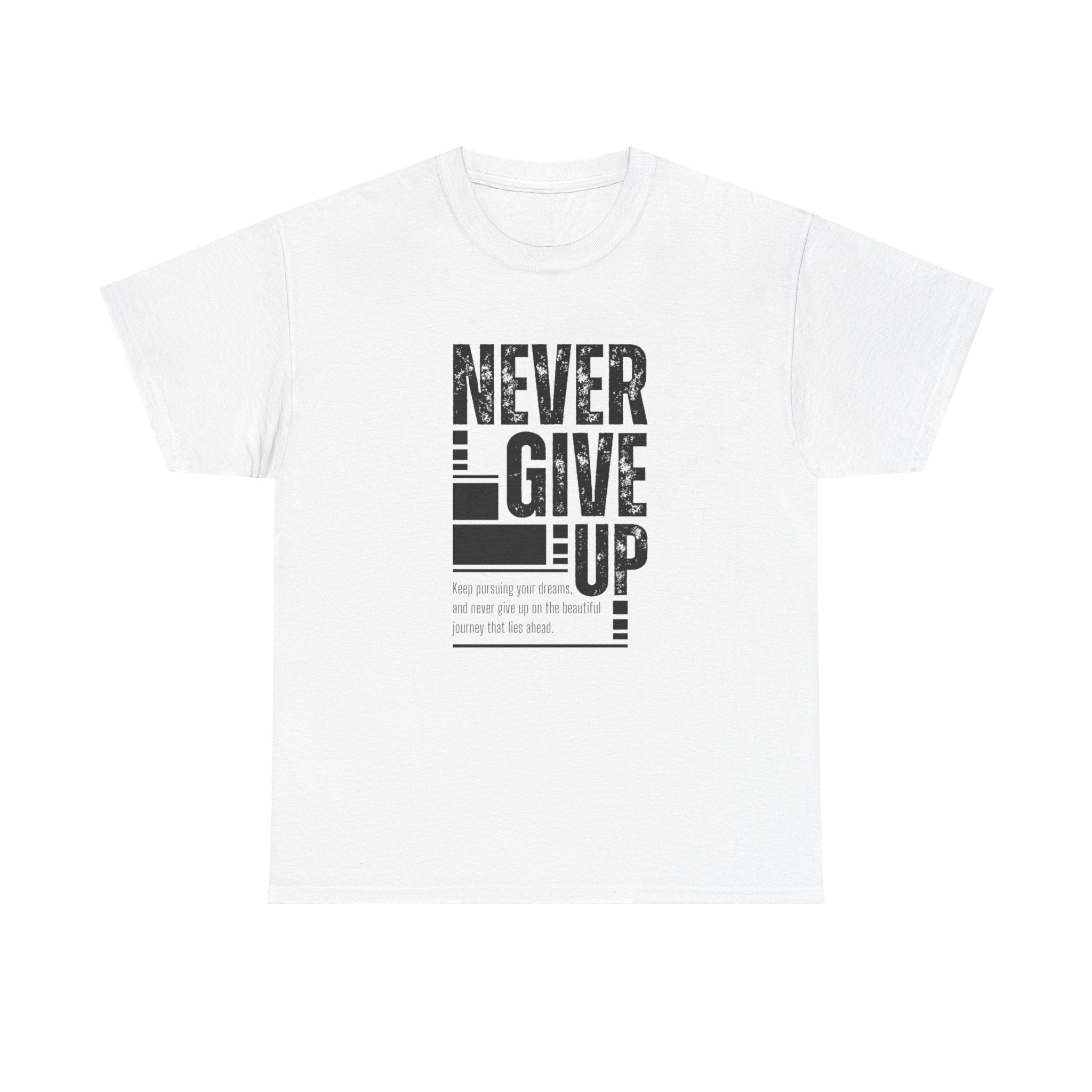 Inspiring Unisex Heavy Cotton Tee | Motivational Shirt, Gift for Students, Encouragement Apparel, Positive Quote Tee, Everyday Wear