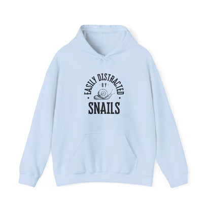 Snail Lover Hoodie, Cute Animal Sweatshirt, Funny Gift for Nature Enthusiasts, Cozy Unisex Hooded Sweatshirt, Birthday Gift