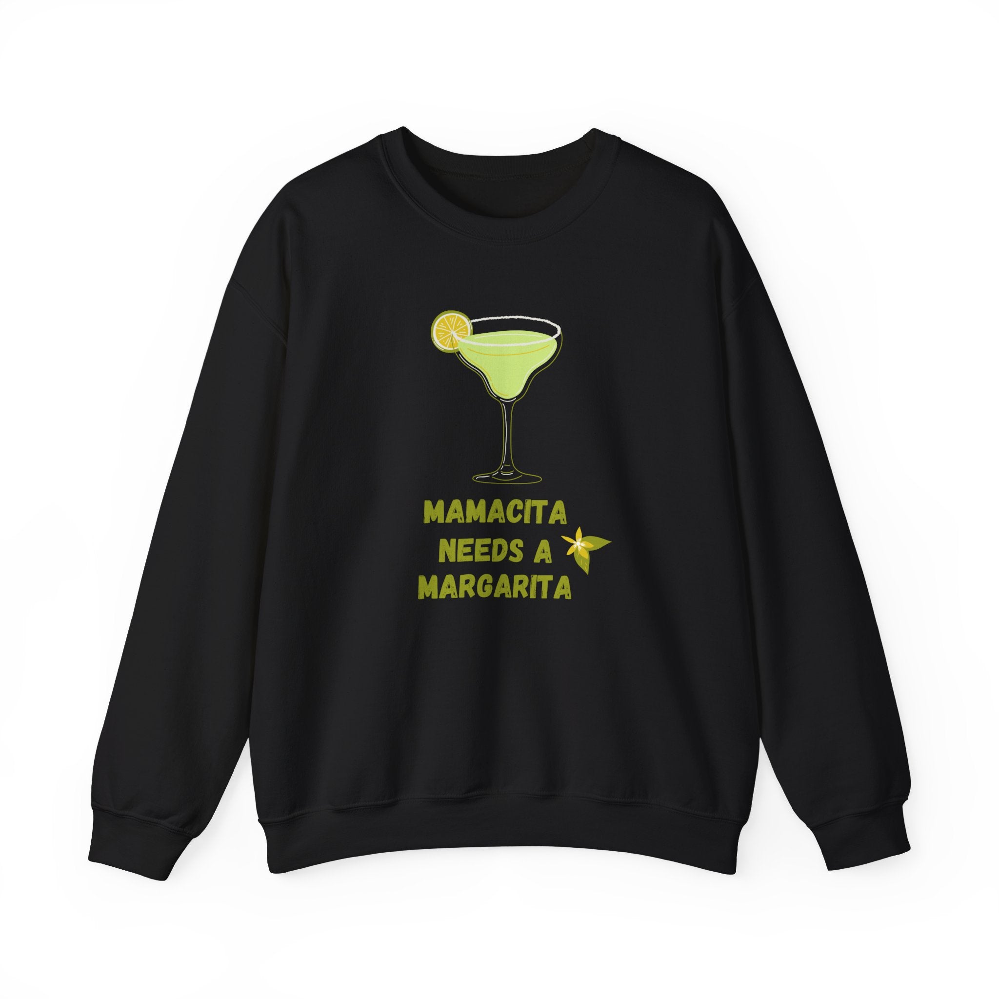 Margarita-Themed Sweatshirt, Cozy Gift for Party Lovers, Perfect for Birthdays, Casual Wear, Fun Night Out, Unisex Heavy Blend™