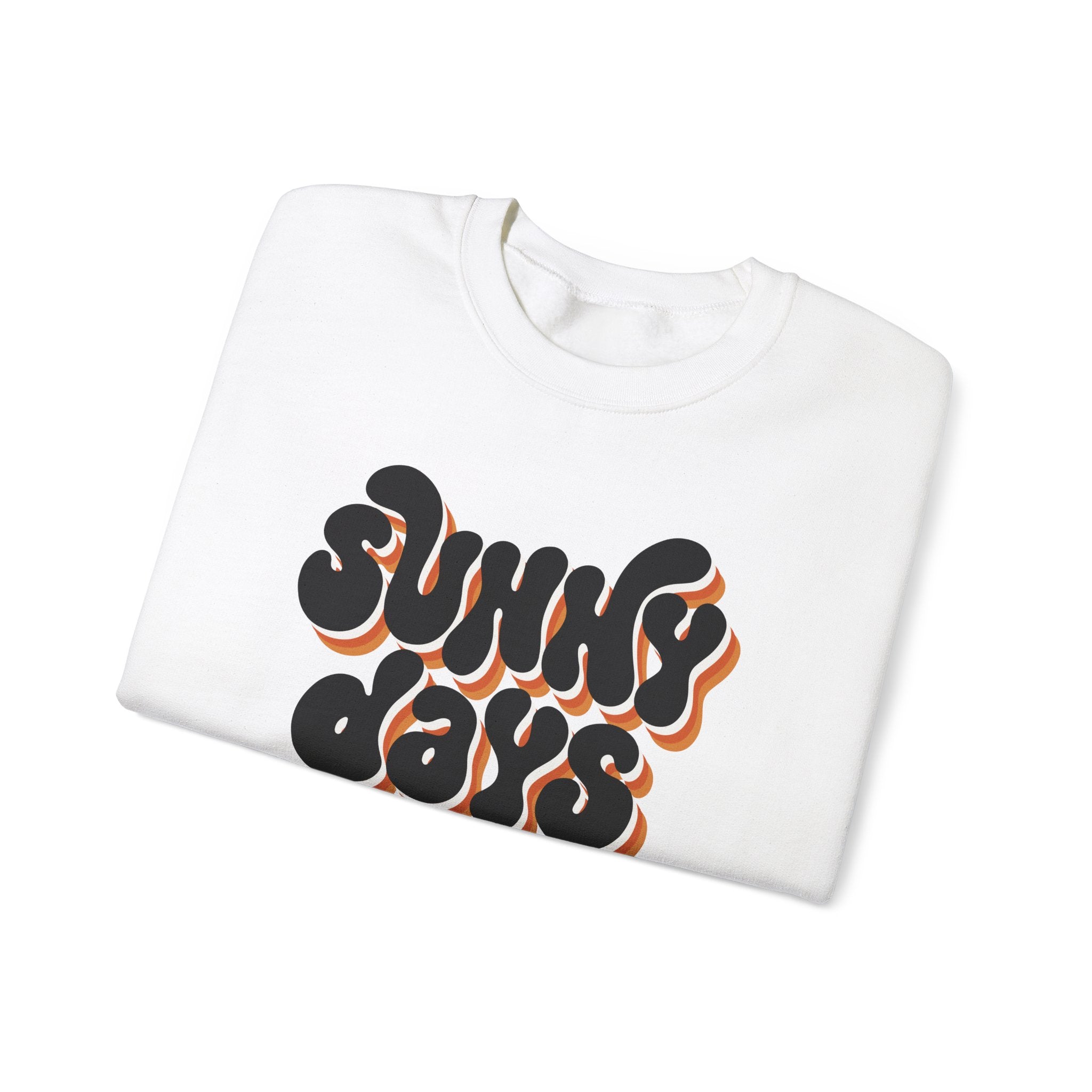Sunny Days Ahead Sweatshirt, Cozy Pullover, Positive Vibes Jumper, Gift for Her, Relaxed Fit Top, Everyday Wear Shirt, Casual Sweater,
