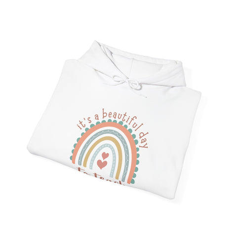 Rainbow Teacher Hoodie | Cozy Educator Gift, Teacher Appreciation, Back to School, Classroom Style, Inspirational Apparel, Unisex Sweatshirt