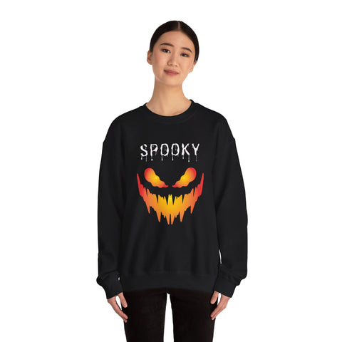 Spooky Vibes Unisex Crewneck Sweatshirt | Halloween, Cozy Fall Style