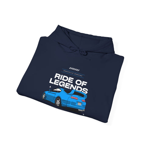 Ride of Legends Hoodie for Car Enthusiasts, Cozy Unisex Sweatshirt