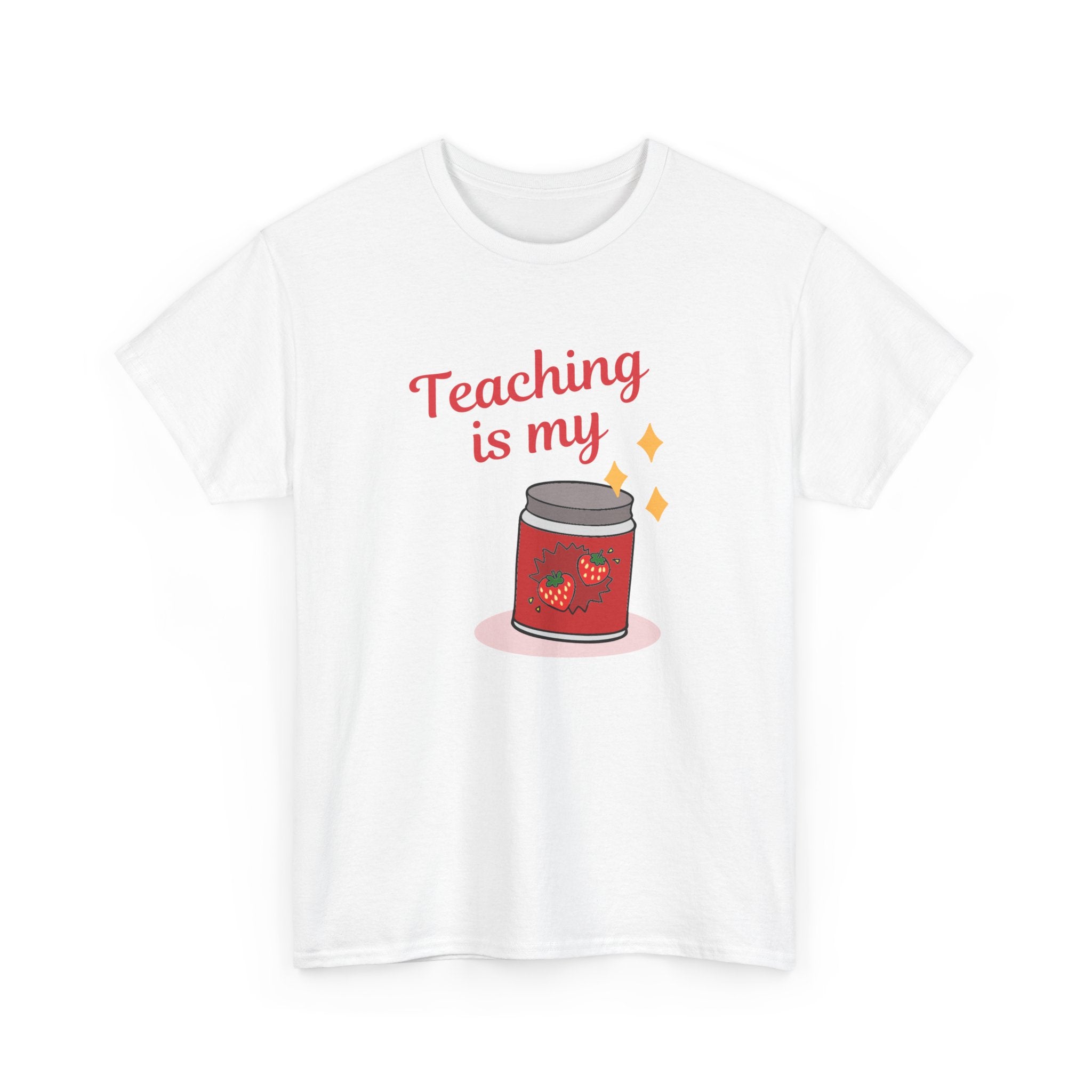 Teaching is My Passion Unisex Heavy Cotton Tee, Perfect Gift for Teachers, Back to School, Appreciation Day, Casual Wear, Teaching Tee