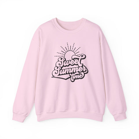 Summer Vibes Crewneck Sweatshirt, Cozy Unisex Pullover, Perfect for Beach Days, Gift for Summer Lovers, Matching Family Outfit