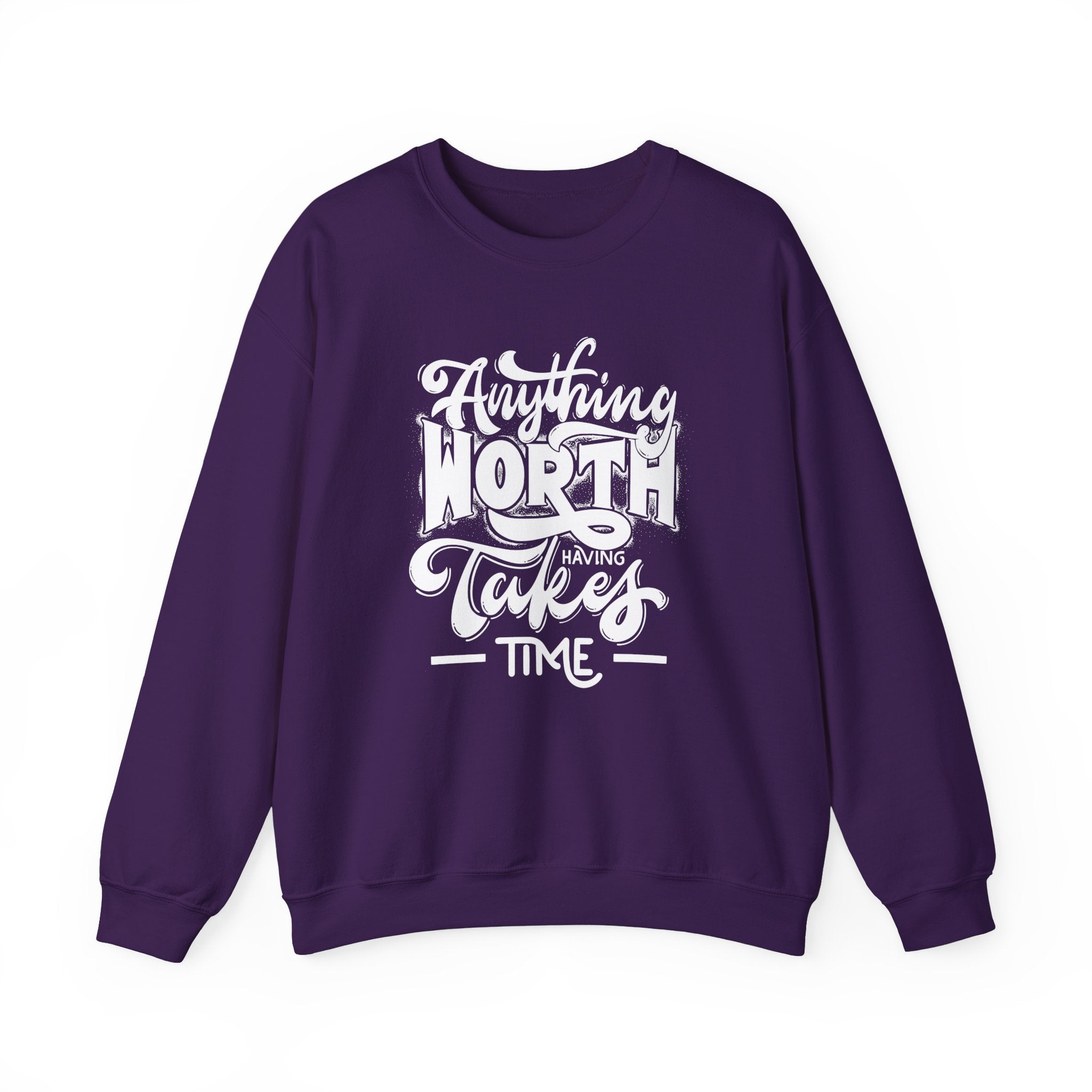 Inspirational Quote Sweatshirt - Cozy Motivational Apparel, Gift for Friends, Chill Days, Heavy Blend Crewneck
