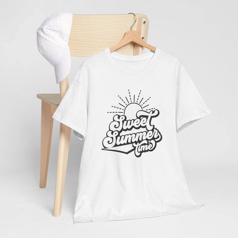 Sweet Summer Vibes Unisex Heavy Cotton Tee, Summer Shirt, Beach Day Tee, Casual Summer Wear, Vintage Summer T-Shirt