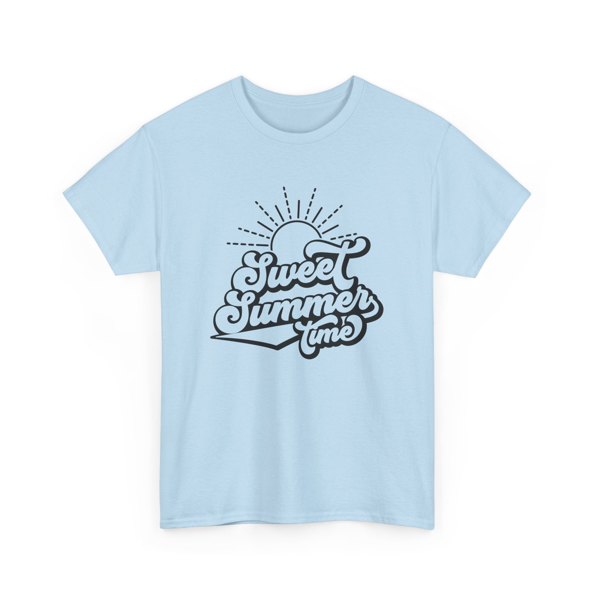 Sweet Summer Vibes Unisex Heavy Cotton Tee, Summer Shirt, Beach Day Tee, Casual Summer Wear, Vintage Summer T-Shirt