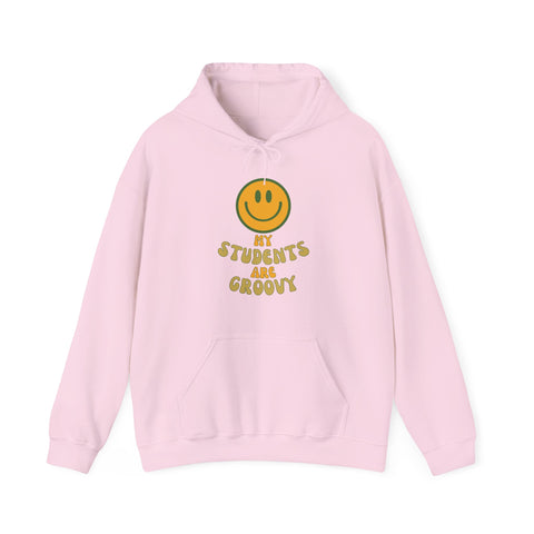 Groovy Students Hoodie, Unisex Sweatshirt for Teachers, Fun Classroom Gift, Back to School, Teacher Appreciation