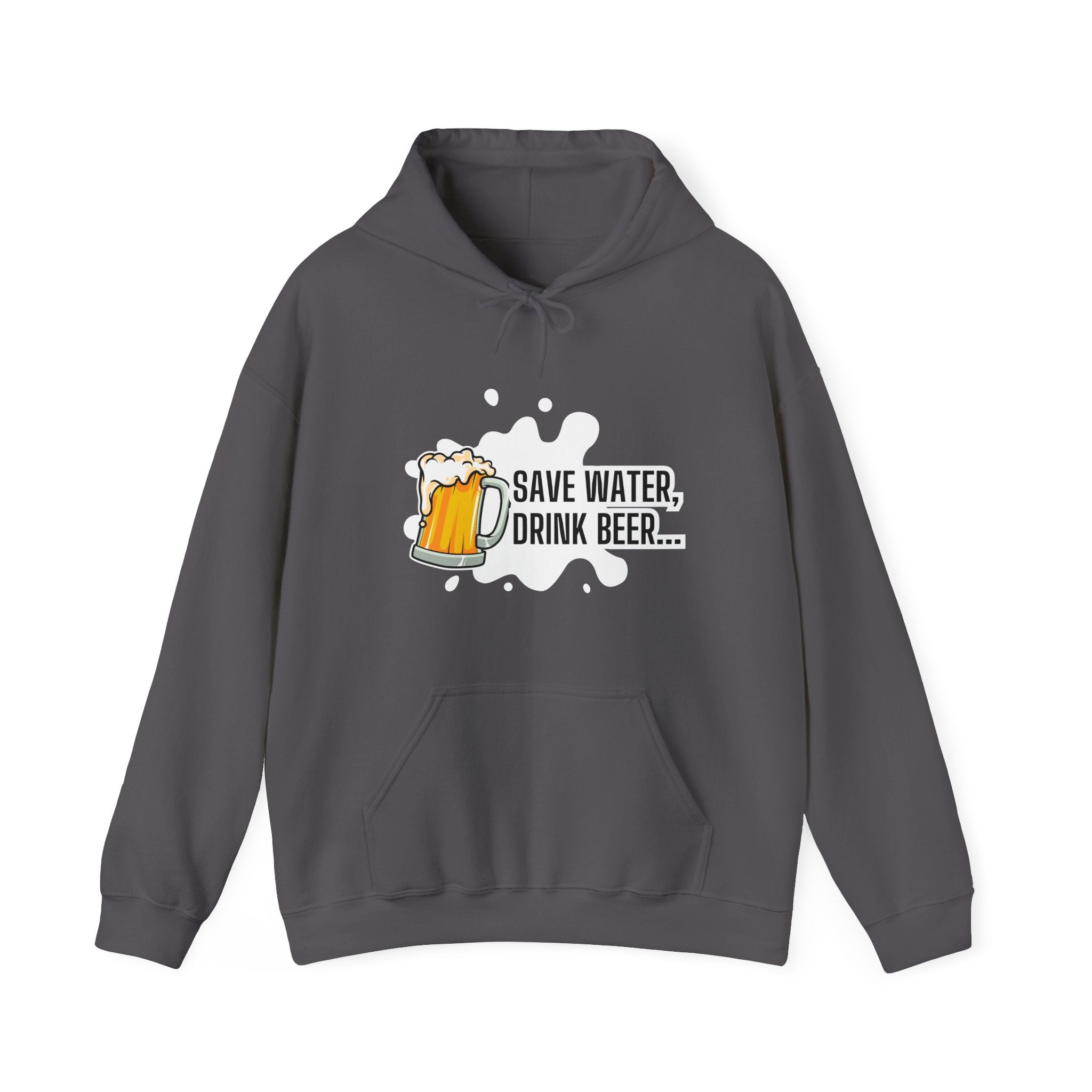 Save Water Drink Beer Hoodie, Funny Sweatshirt for Beer Lovers, Perfect Gift for Dad, Birthday, Casual Wear, Cozy Apparel